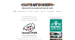 Desktop Screenshot of ilovemydogexpo.com